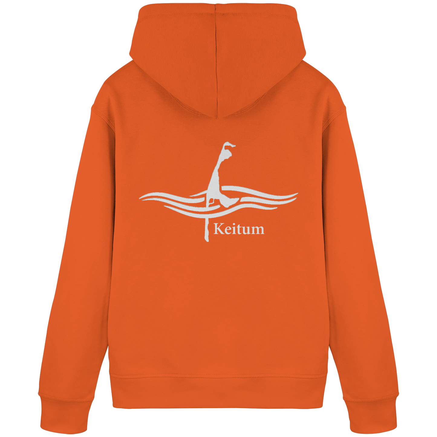maritimes Sylt vom Meer umschlungen - Keitum Basic Hoodie (hell)
