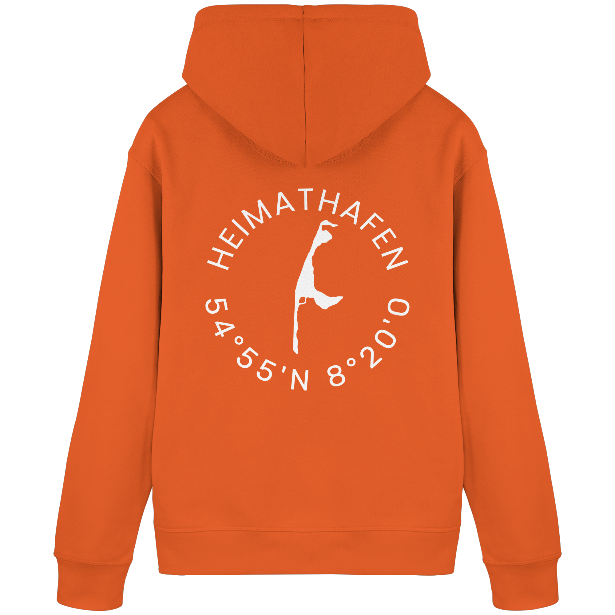Deine Heimat, dein Hafen, dein Sylt (Hinten) - Basic Hoodie