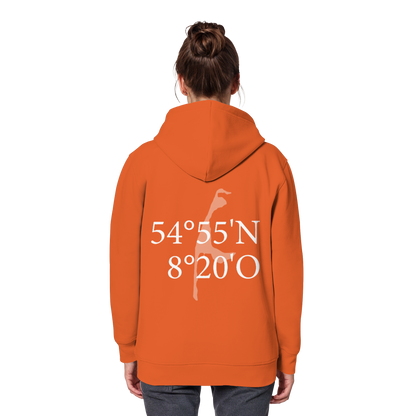 Deine Koordinate_Sonderedition_weiß - Basic Hoodie