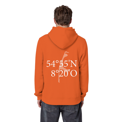 Deine Koordinate_Sonderedition_weiß - Basic Hoodie