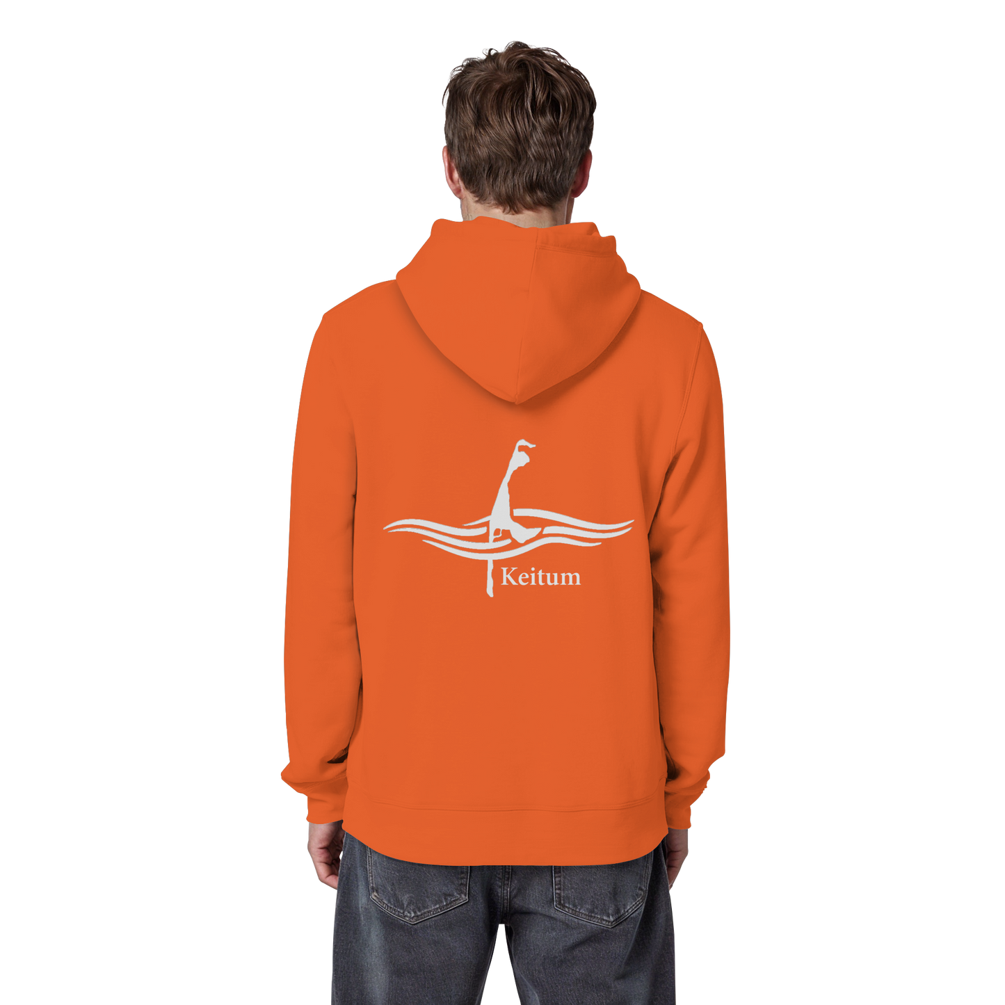 maritimes Sylt vom Meer umschlungen - Keitum Basic Hoodie (hell)