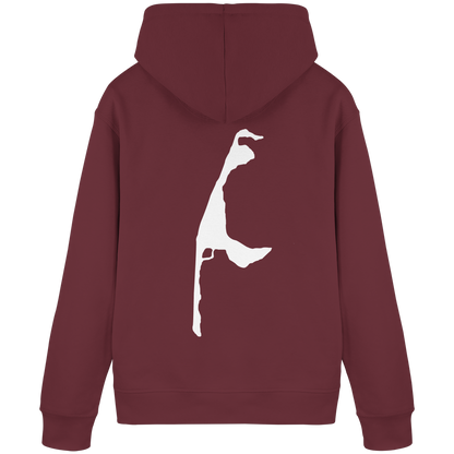 Heimat Sylt - deine Koordinate_Insel_only - Basic Hoodie