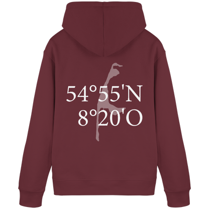 Deine Koordinate_Sonderedition_weiß - Basic Hoodie