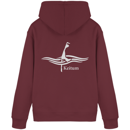maritimes Sylt vom Meer umschlungen - Keitum Basic Hoodie (hell)