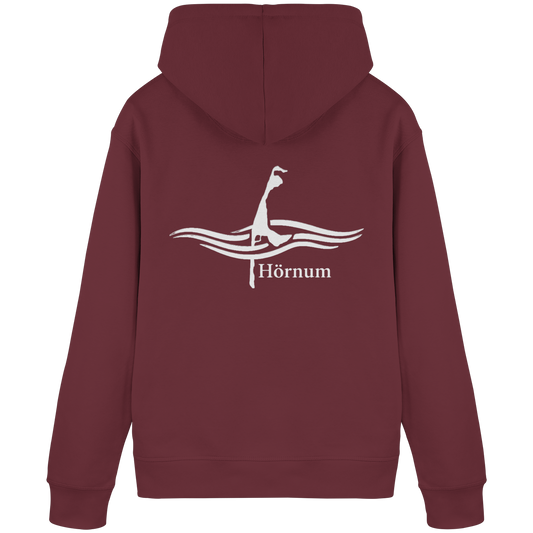 maritimes Sylt vom Meer umschlungen - Hörnum Basic Hoodie (hell)