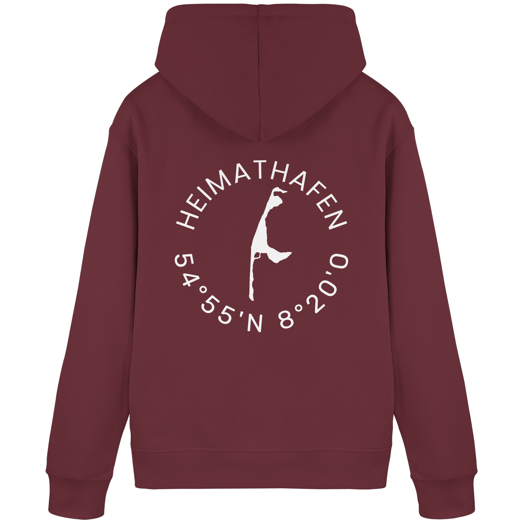 Deine Heimat, dein Hafen, dein Sylt (Hinten) - Basic Hoodie