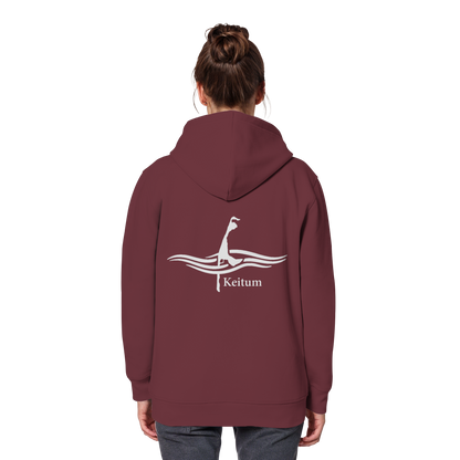 maritimes Sylt vom Meer umschlungen - Keitum Basic Hoodie (hell)