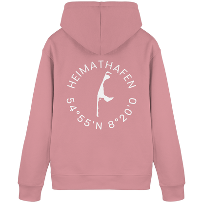 Heimathafen mit Koordinate - Basic Hoodie