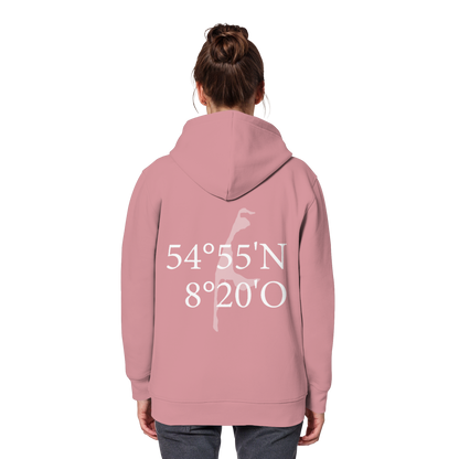 Deine Koordinate_Sonderedition_weiß - Basic Hoodie