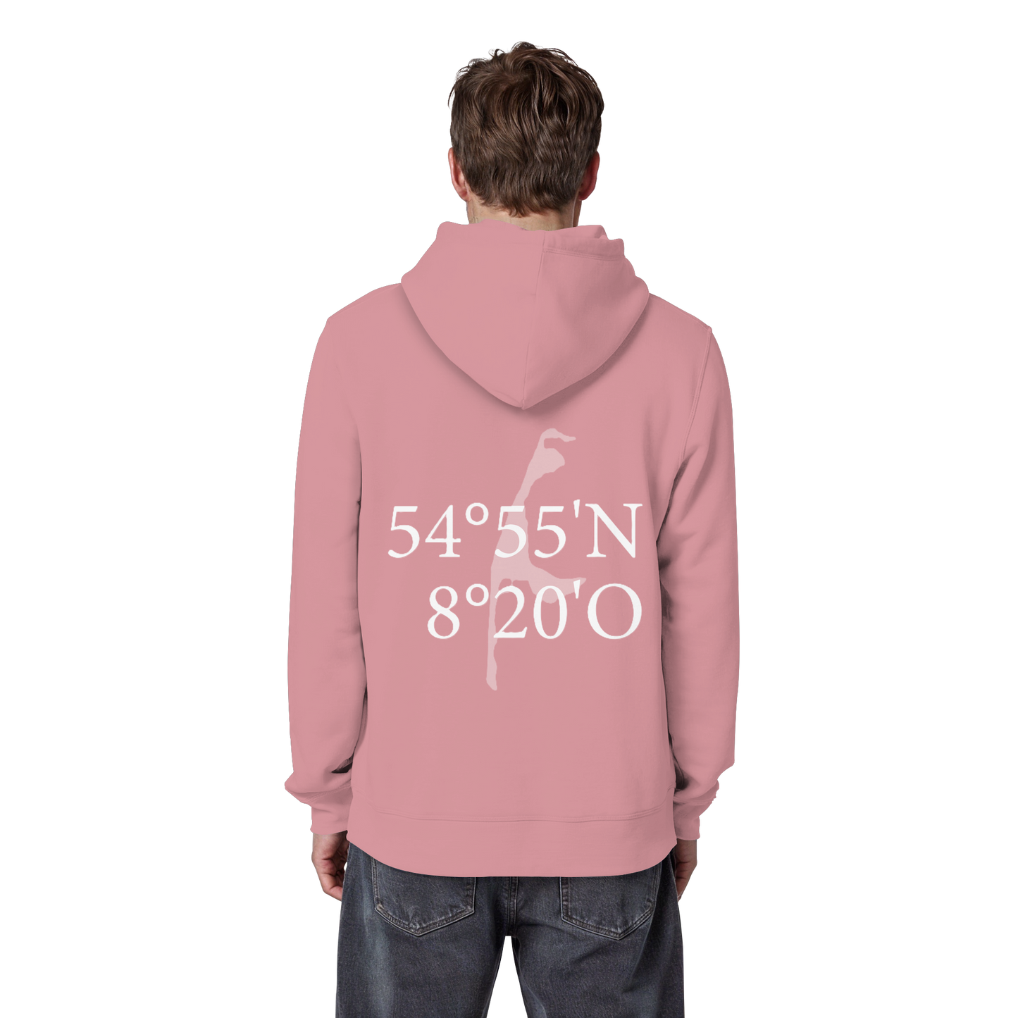 Deine Koordinate_Sonderedition_weiß - Basic Hoodie