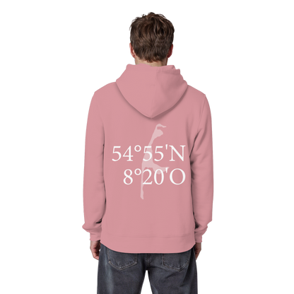 Deine Koordinate_Sonderedition_weiß - Basic Hoodie
