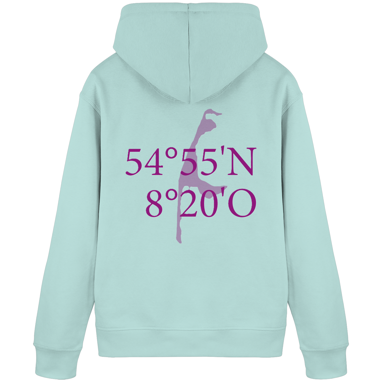 Deine Koordinaten - Basic Hoodie