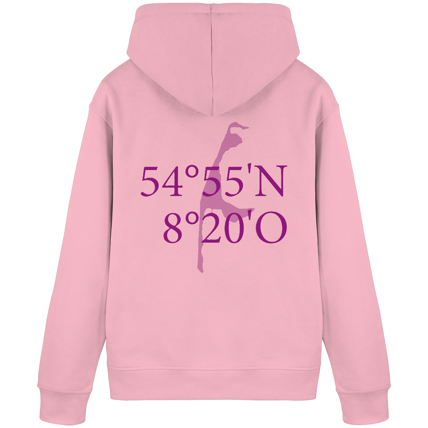 Deine Koordinaten - Basic Hoodie