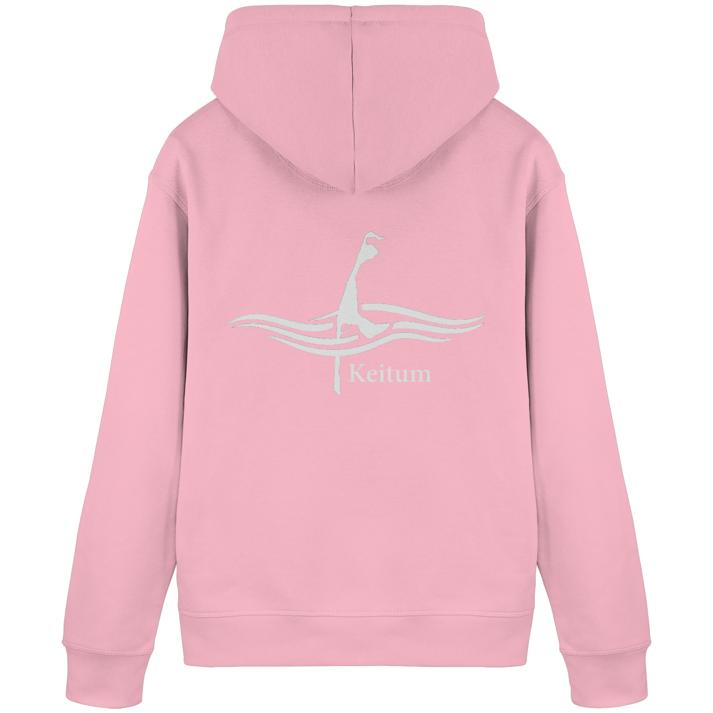 maritimes Sylt vom Meer umschlungen - Keitum Basic Hoodie (hell)