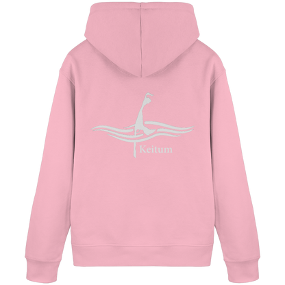 maritimes Sylt vom Meer umschlungen - Keitum Basic Hoodie (hell)