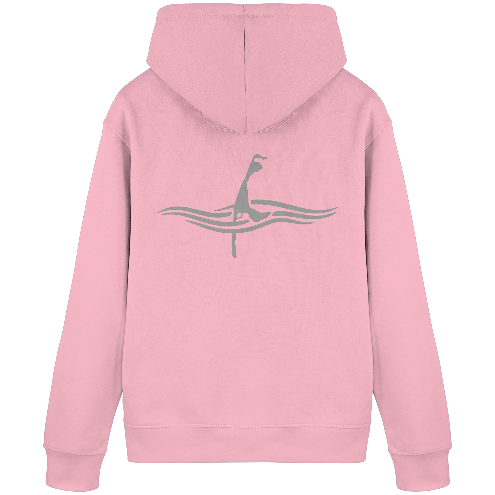 maritimes Sylt vom Meer umschlungen (Rücken) - Basic Hoodie