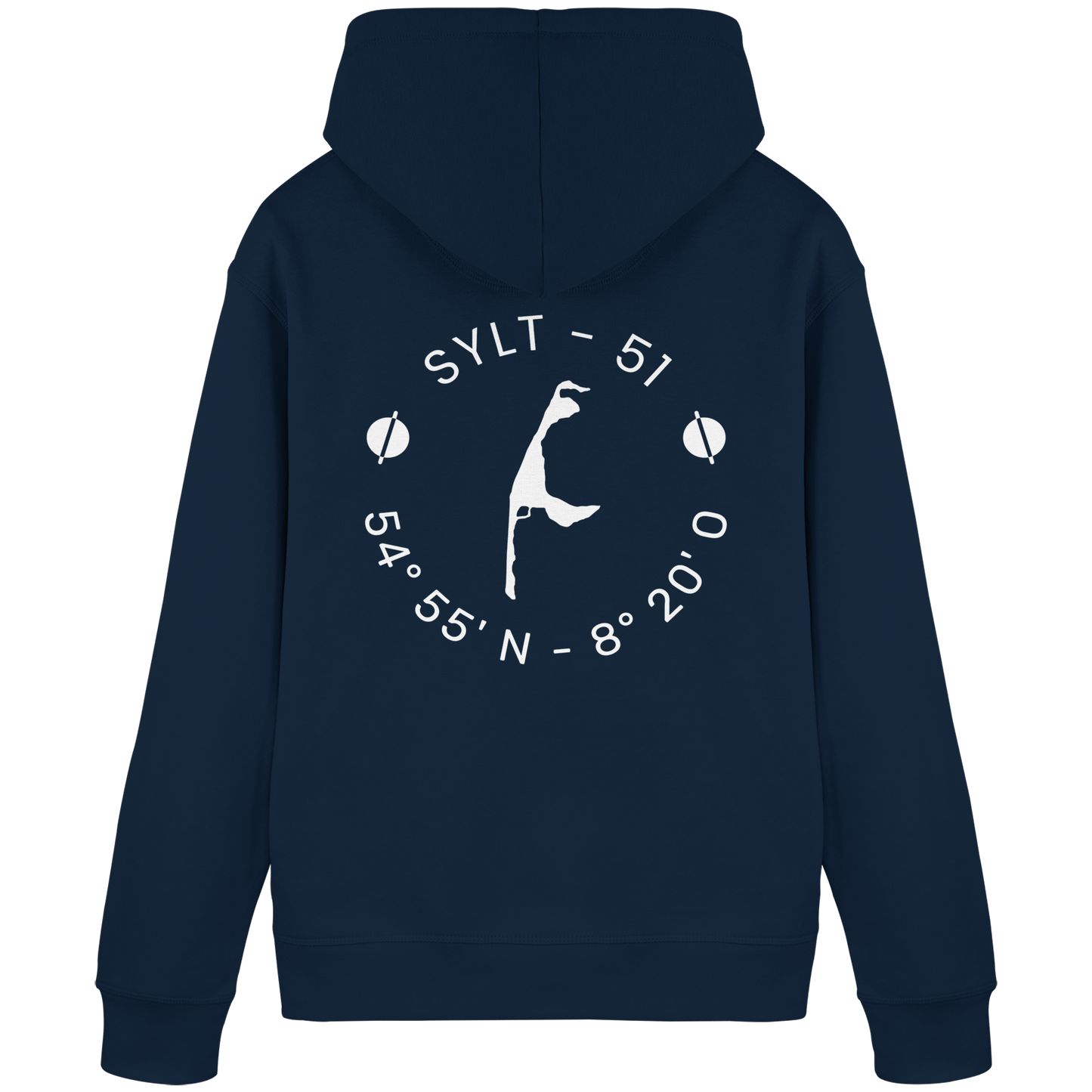 Sylter Heimathafen (rund-back) -  Basic Hoodie