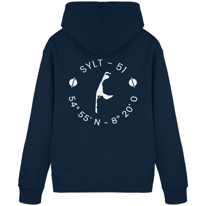 Sylter Heimathafen (rund-back) -  Basic Hoodie