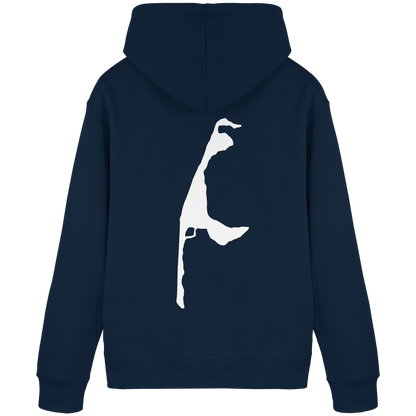 Heimat Sylt - deine Koordinate_Insel_only - Basic Hoodie