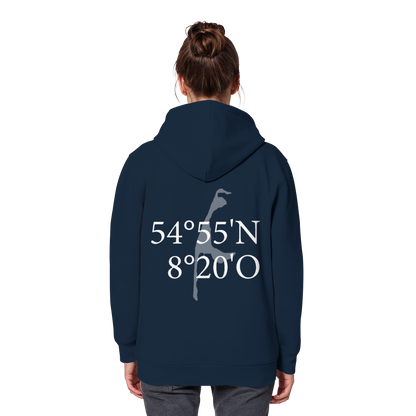 Deine Koordinate_Sonderedition_weiß - Basic Hoodie