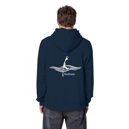 maritimes Sylt vom Meer umschlungen - Keitum Basic Hoodie (hell)