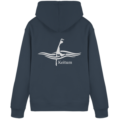 maritimes Sylt vom Meer umschlungen - Keitum Basic Hoodie (hell)