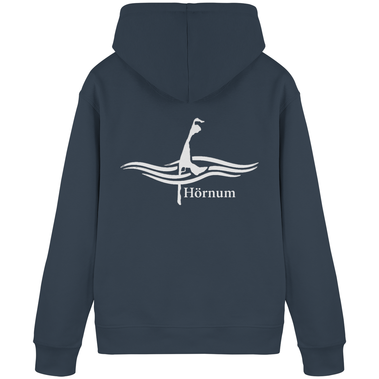 maritimes Sylt vom Meer umschlungen - Hörnum Basic Hoodie (hell)