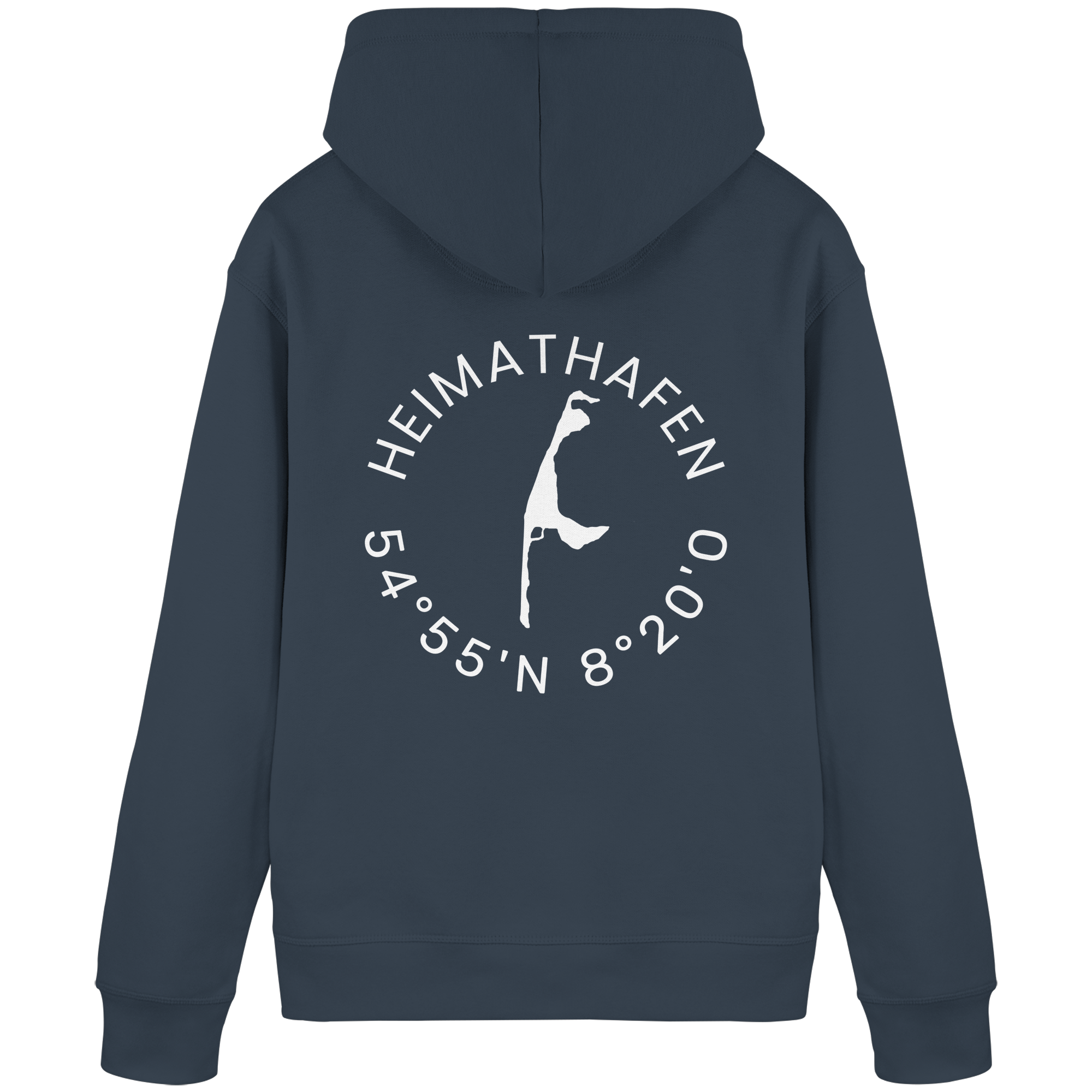 Deine Heimat, dein Hafen, dein Sylt (Hinten) - Basic Hoodie
