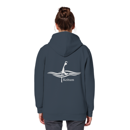 maritimes Sylt vom Meer umschlungen - Keitum Basic Hoodie (hell)