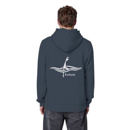 maritimes Sylt vom Meer umschlungen - Keitum Basic Hoodie (hell)