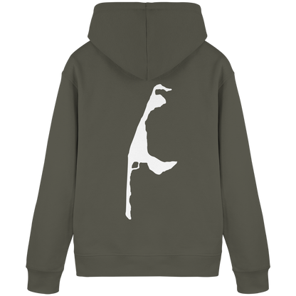 Heimat Sylt - deine Koordinate_Insel_only - Basic Hoodie