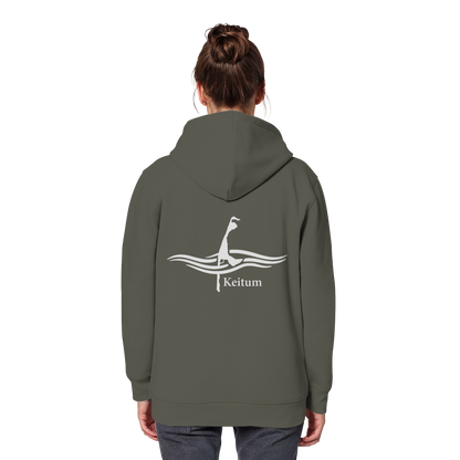 maritimes Sylt vom Meer umschlungen - Keitum Basic Hoodie (hell)