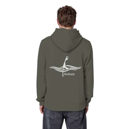 maritimes Sylt vom Meer umschlungen - Keitum Basic Hoodie (hell)
