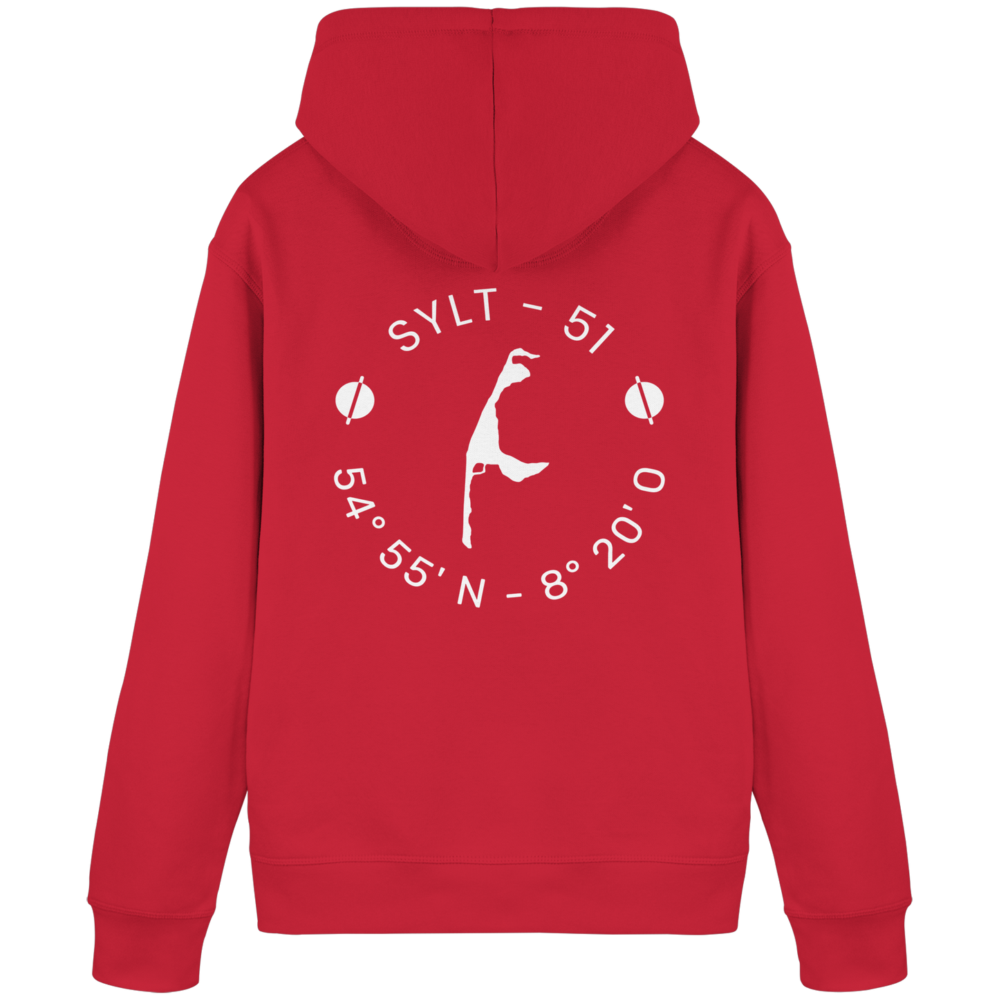 Sylter Heimathafen (rund-back) -  Basic Hoodie
