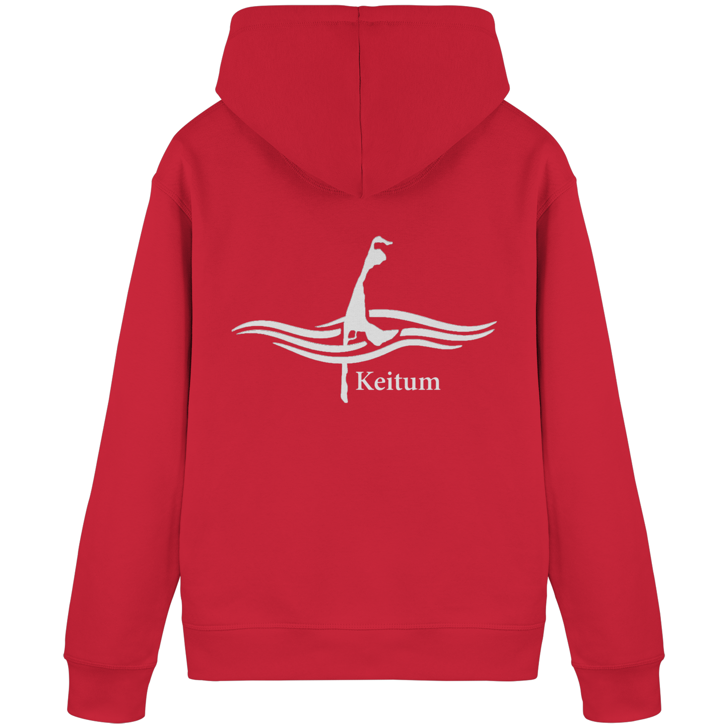 maritimes Sylt vom Meer umschlungen - Keitum Basic Hoodie (hell)