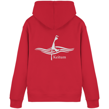 maritimes Sylt vom Meer umschlungen - Keitum Basic Hoodie (hell)