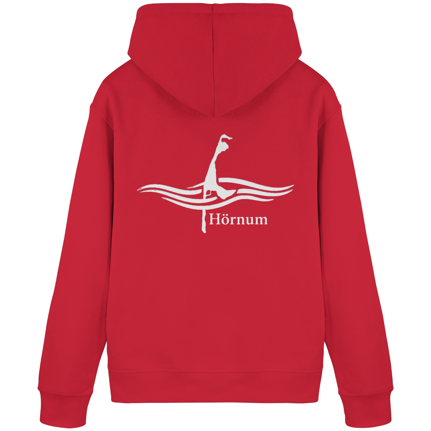 maritimes Sylt vom Meer umschlungen - Hörnum Basic Hoodie (hell)