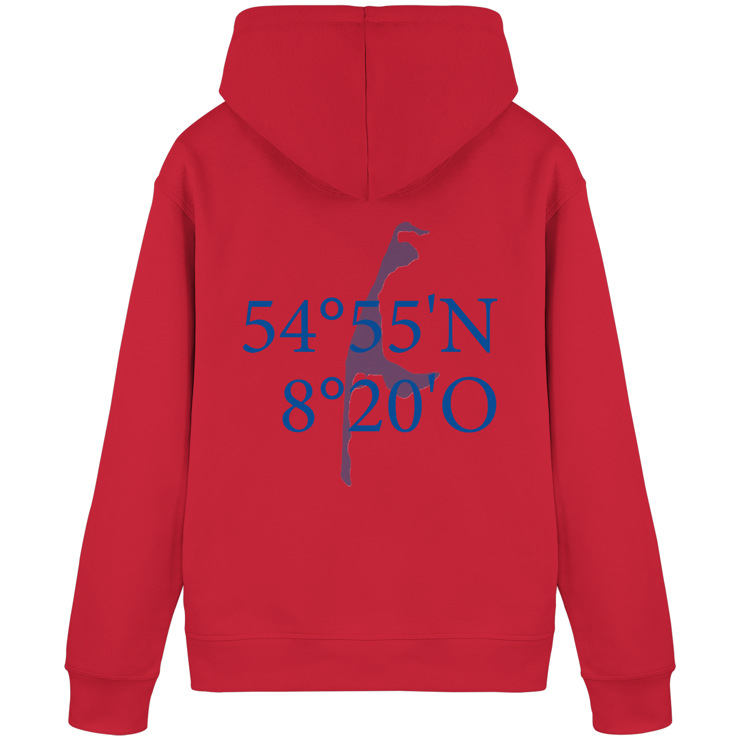 Deine Koordinaten - Basic Hoodie