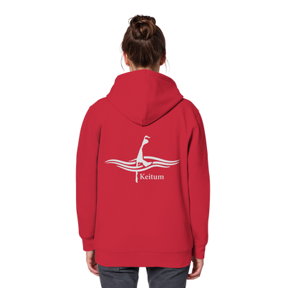 maritimes Sylt vom Meer umschlungen - Keitum Basic Hoodie (hell)