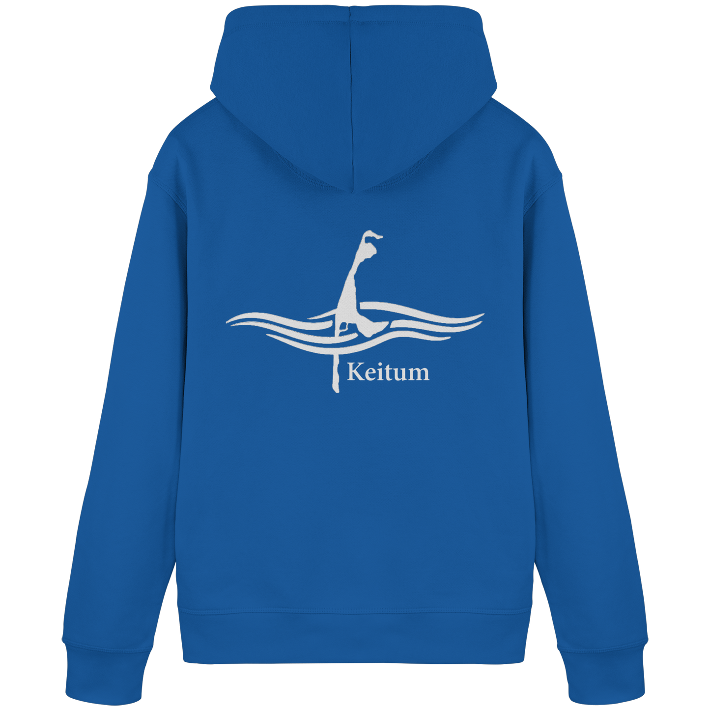 maritimes Sylt vom Meer umschlungen - Keitum Basic Hoodie (hell)