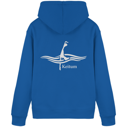 maritimes Sylt vom Meer umschlungen - Keitum Basic Hoodie (hell)