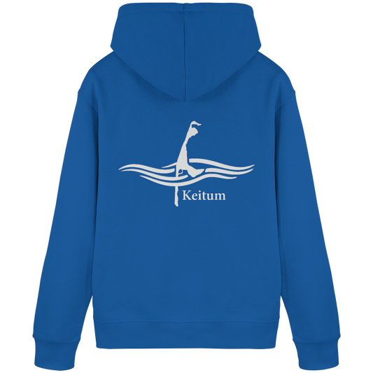 maritimes Sylt vom Meer umschlungen - Keitum Basic Hoodie (hell)