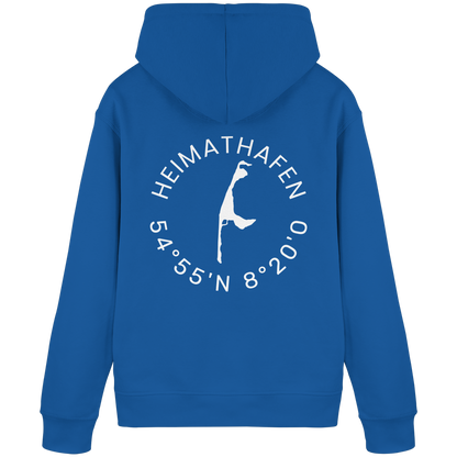 Heimathafen mit Koordinate - Basic Hoodie