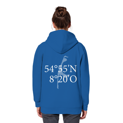 Deine Koordinate_Sonderedition_weiß - Basic Hoodie