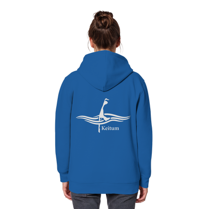 maritimes Sylt vom Meer umschlungen - Keitum Basic Hoodie (hell)
