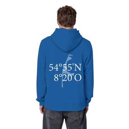Deine Koordinate_Sonderedition_weiß - Basic Hoodie