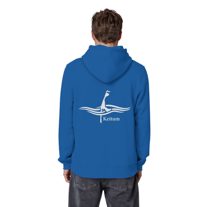 maritimes Sylt vom Meer umschlungen - Keitum Basic Hoodie (hell)