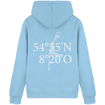 Deine Koordinate_Sonderedition_weiß - Basic Hoodie