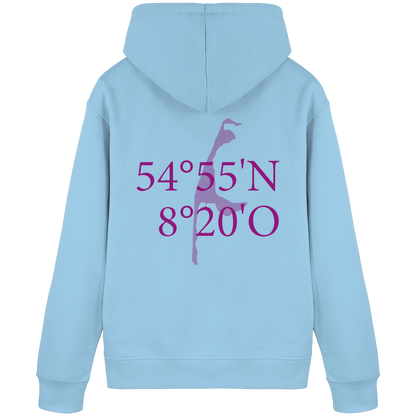 Deine Koordinaten - Basic Hoodie