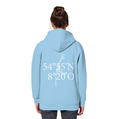 Deine Koordinate_Sonderedition_weiß - Basic Hoodie
